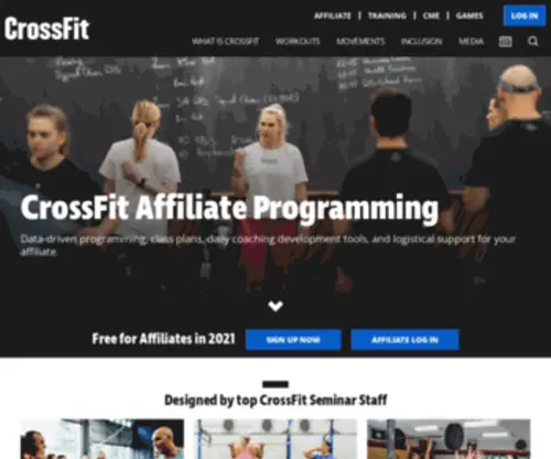 Thehamplan.com(CrossFit) Screenshot