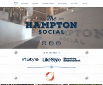 Thehamptonsocial.com(The Hampton Social) Screenshot