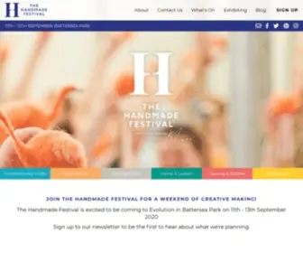 Thehandmadefestival.com(The Handmade Festival) Screenshot