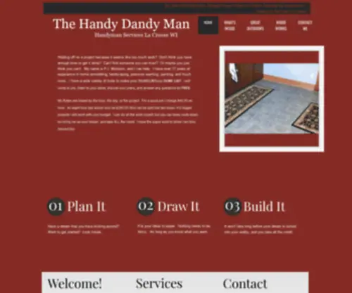 Thehandydandyman.com(Handyman Sevices) Screenshot