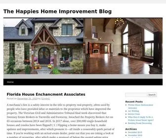 Thehappiestblogonearth.net(The Happies Home Improvement Blog) Screenshot