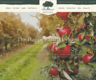 Thehappyearthorchard.com(The Happy Earth Orchard) Screenshot