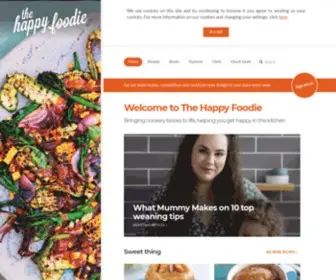 Thehappyfoodie.co.uk(The Happy Foodie) Screenshot