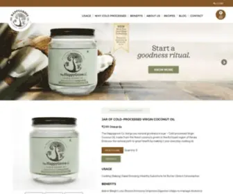 Thehappygrove.com(Buy Extra Virgin Coconut Oil) Screenshot