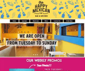 Thehappymexican.com.au(Take away) Screenshot