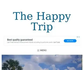 Thehappytrip.com(The Happy Trip) Screenshot