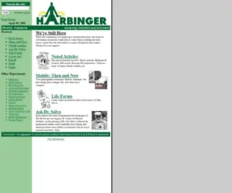 Theharbinger.org(The Harbinger) Screenshot