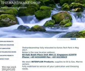 Thehardwareshop.net(INTERFLON LUBE OIL AND GREASES TESTED TO THE EXTREMES) Screenshot