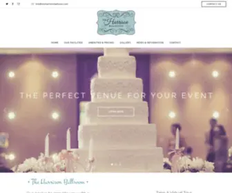 Theharrisonballroom.com(The Harrison Ballroom) Screenshot