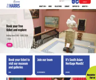 Theharris.org.uk(The Harris) Screenshot