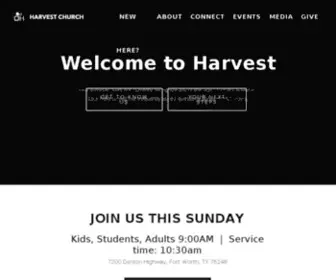 Theharvestchurch.org(Harvest Church) Screenshot