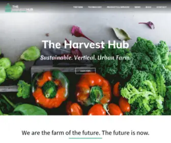 Theharvesthub.ca(Sustainable) Screenshot