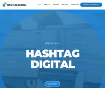 Thehashtagdigital.net(Trendy solutions for 21ST century business) Screenshot