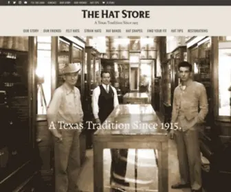 ThehatStore.com(The Hat Store) Screenshot