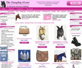 Thehaughtyhorse.com(Domain name) Screenshot