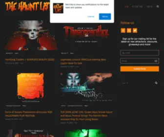 Thehauntlist.com(THE HAUNT LIST) Screenshot