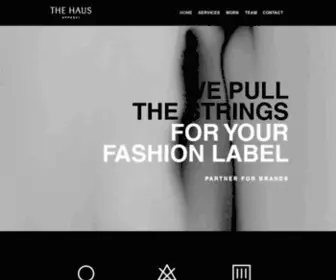 Thehaus-Apparel.com(The HAUS Apparel) Screenshot