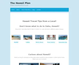 Thehawaiiplan.com(The Hawaii Plan) Screenshot