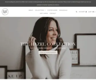 Thehazelcollection.com(The Hazel Collection) Screenshot