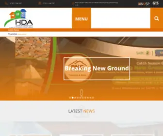 Thehda.co.za(The Housing Development Agency) Screenshot