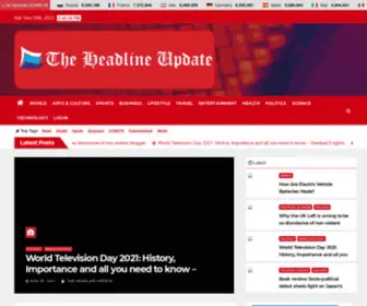 Theheadlineupdate.com(The Headline Update) Screenshot