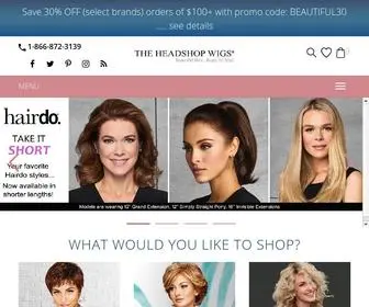 Theheadshoponline.com(Synthetic & Human Hair Wigs) Screenshot