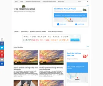 Thehealersjournal.com(The Healers Journal) Screenshot