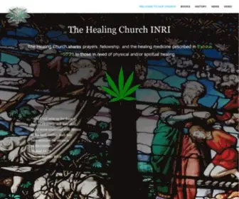 Thehealingchurchri.com(Our Church) Screenshot