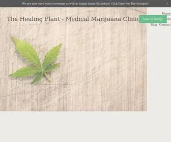 Thehealingplant.net(The Healing Plant) Screenshot