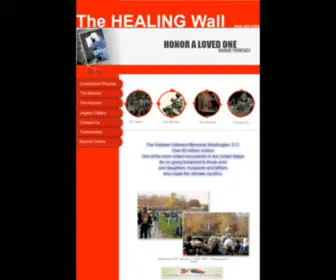 Thehealingwall.com(Thehealingwall) Screenshot