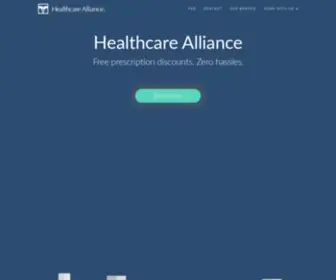 Thehealthcarealliance.com(Healthcare Alliance) Screenshot