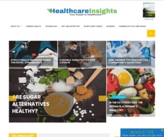 Thehealthcareinsights.com(The Healthcare Insights) Screenshot