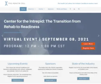 Thehealthcell.org(The Health Cell) Screenshot