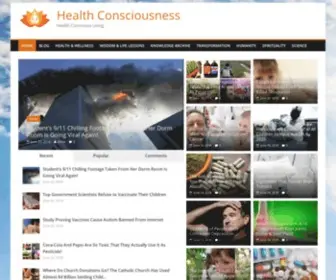 Thehealthconsciousness.com(Thehealthconsciousness) Screenshot