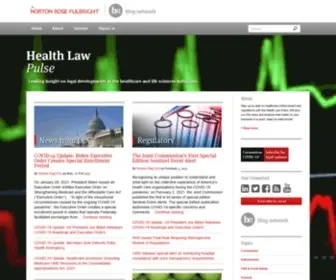 Thehealthlawpulse.com(Health Law Pulse) Screenshot