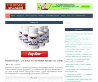 Thehealthmags.com(The Health Magazine) Screenshot