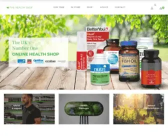 Thehealthshoponline.co.uk(The UK's Number One Vitamin And Mineral Shop Online) Screenshot