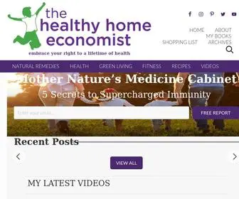 Thehealthyhomeeconomist.com(The Healthy Home Economist) Screenshot