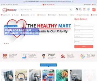 Thehealthymart.com(India's No.1 Best Medical Test) Screenshot