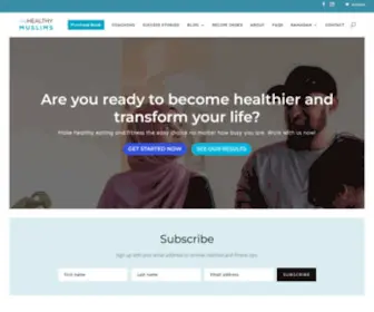 Thehealthymuslims.com(Thehealthymuslims) Screenshot