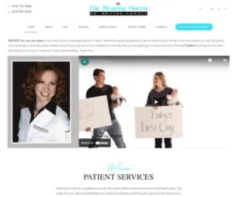 Thehearingdr.com(The Hearing Doctor) Screenshot