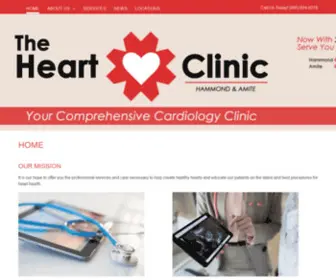 Theheartclinics.com(Hammond, LA) Screenshot