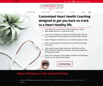 Thehearthealthcoach.com(Heart Health Coaching) Screenshot