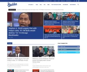 Theheckler.com(The Heckler) Screenshot