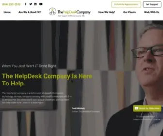 Thehelpdeskcompany.com(The HelpDesk Company) Screenshot