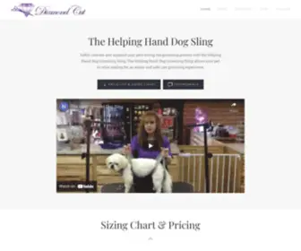 Thehelpinghandsling.com(Helping Hand Dog Grooming Sling) Screenshot