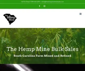 Thehempminebulksales.com(Farm Mined & Refined) Screenshot