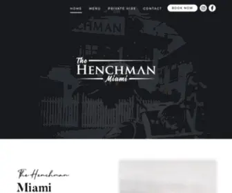 Thehenchman.com.au(The Henchman) Screenshot