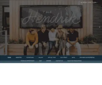 Thehendrikgr.com(The Hendrik) Screenshot