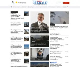 Theherald.com.au(Newcastle news) Screenshot